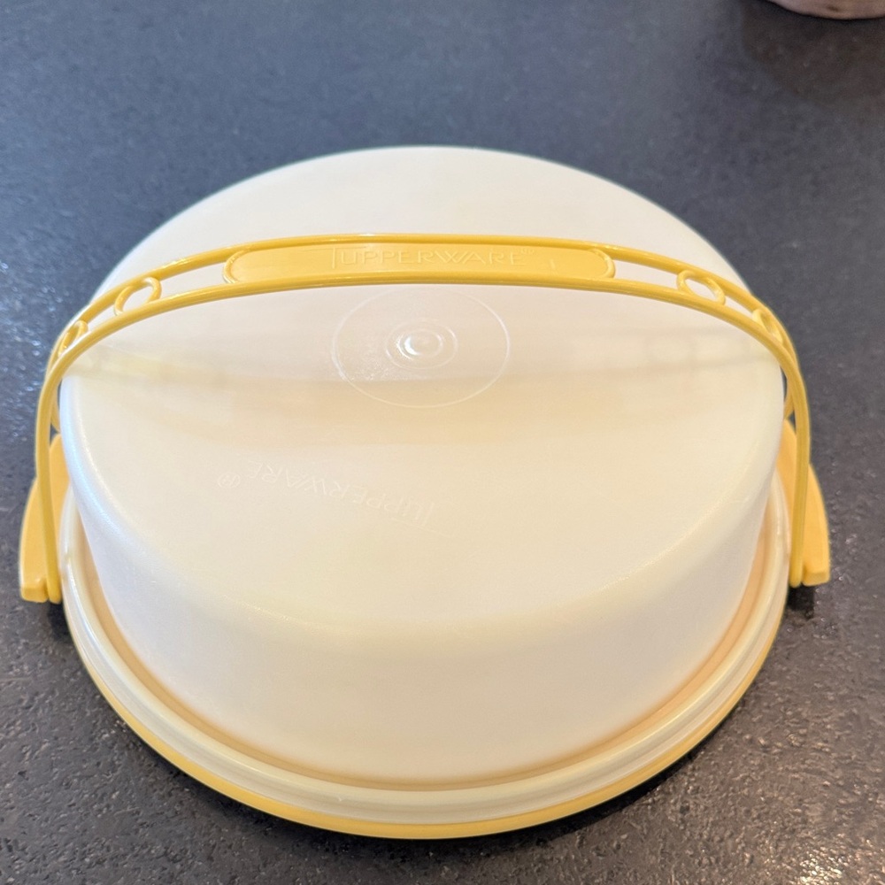 Vintage Tupperware Cake/Pie Taker